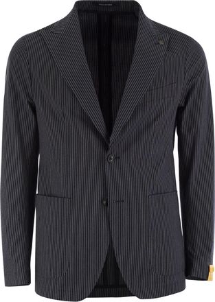 Tagliatore Two Button Pinstripe Jacket