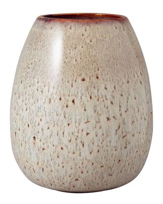Villeroy & Boch Lave Large Drop Beige Vase
