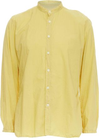 Lanvin Cotton Button Up Dress Shirt