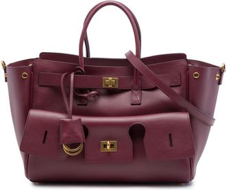 Balenciaga Pre-owned Balenciaga Small Smooth Calfskin Bel Air Carry All Tote Ladies R7PUISF98KONXUIS