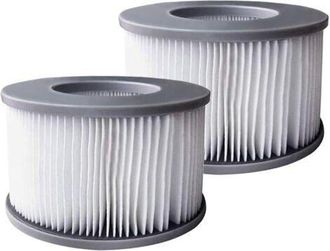 No Brand Pair Filtre &Agrave; Cartouche 120 Plis Pour Spa &Eacute;limine Salet&eacute; Et Impuret&eacute;s Compatible Mod&egrave;les Delight, Premium, Elite, Concept &Eacute;conomique Et R&eacute;utilisable