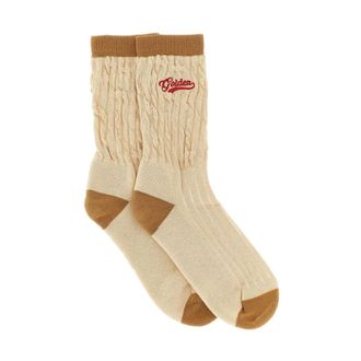 Golden Goose Calcetines de canal&eacute; - Underwear - Mujer - Beige - M
