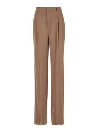 Saint Laurent Brown Slim Fit Pant