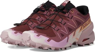 Salomon Speedcross 6 Womens Shoes Catawba Grape/Papaya/Deauville Mauve : 10 B - Medium, Textile/Synthetic