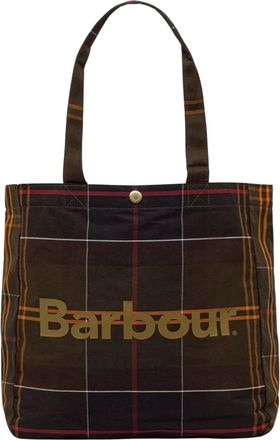 Barbour Bolso Tote Telfield Tartan - Bags - unisex - Marr&oacute;n - ONE SIZE