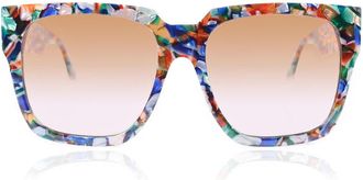 Anna-Karin Karlsson COCO STORIES Summer Womens Sunglasses Rainbow Size 57