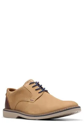 Clarks Radcliff Derby in Light Tan Combo at Nordstrom Rack, Size 11