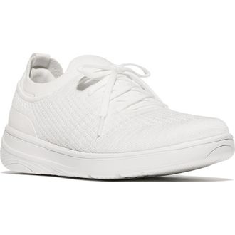 FitFlop SUPER-Q Knit Sneaker in Urban White at Nordstrom Rack, Size 8.5