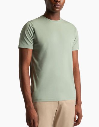 Remus Uomo Mens Remus Uomo Tshirt LIGHT GREEN - Size: 44