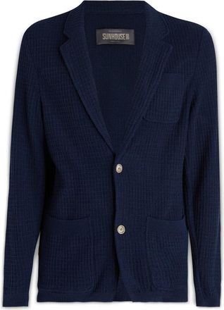 Sunhouse Edo Blazer - Heren - Blazers - Blauw - S - Jassen