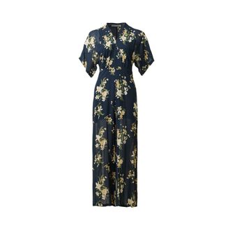 Reformation Bloemenprint Duidelijke Halslijn Jumpsuit