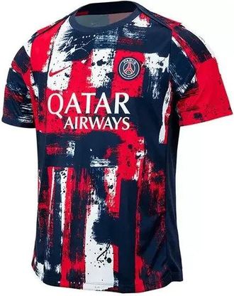Nike PSG Academy Pro Home Freematch Jerseys Blue Red FN9657-411