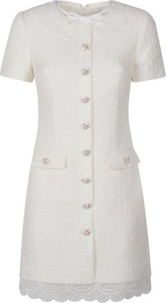 Self Portrait Mujer, Vestidos, Blanco, Talla: XS