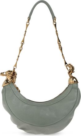 Chlo&eacute; Borsa a spalla in pelle Chain Horse - - Bags - Donna - Verde - ONE SIZE