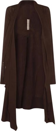Rick Owens Long Wrap - - Knitwear - Donna - Marrone - M