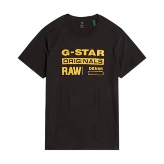 G-Star G-star, T-Shirts, male, Black, Size: XL T-Shirts