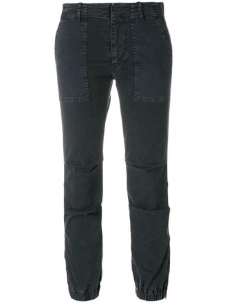 Nili Lotan Pantaloni affusolati crop - Grigio