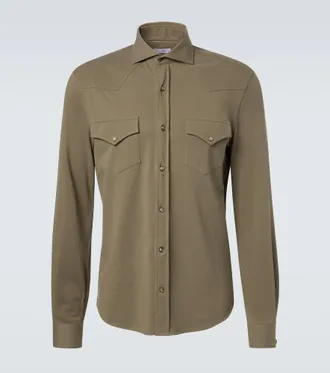 Brunello Cucinelli Cotton overshirt