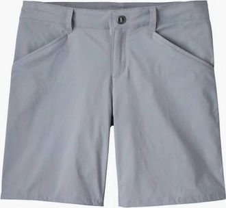 Patagonia Womens Quandary Shorts In Salt Grey