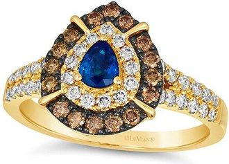 Le Vian Blueberry Sapphire 14K 1.07 Ct. Tw. Diamond & Sapphire Ring