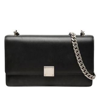 Celine Pre-owned Case Crossbody Bag - Dames - Pre-owned - Zwart - Maat: ONE Size Leer