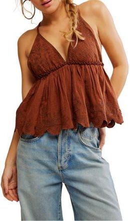 Free People Sunny Days Camisole in Chocolate at Nordstrom Rack, Size X-Small
