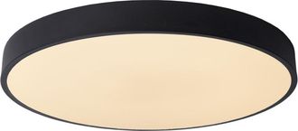 Lucide L&aacute;mpara de techo de acr&iacute;lico con 1 led integrado, negro
