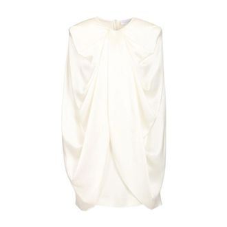 Stella McCartney Cape Mini Dress - female - Stella McCartney - Blouses - White - M - Blouses & Shirts
