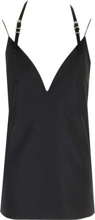 Givenchy Voyou Top Black, Brand Size 34 (US Size 0)