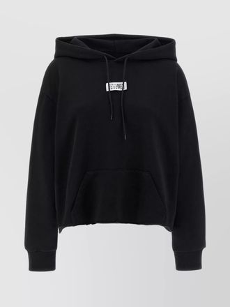 Maison Margiela cotton logo-print hoodie