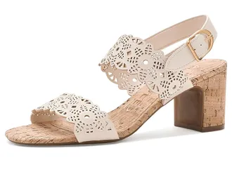 Aerosoles Glen Womens Dress Sandals Eggnog : 7.5 B - Medium, Faux Leather