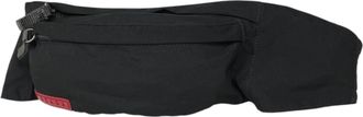 Prada Black Polyester Elastane Fanny Pack Sling Bag (Pre-Owned)