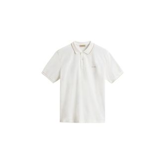Woolrich Polo Shirts, male, White, Size: 3XL Monterey Polo