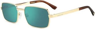 Dsquared2 Zonnebrillen - Heren - Zonnebrillen - Geel - 58 MM - Accessoires