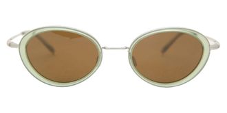 Paradigm 20-54 Polarized Sage Mens Sunglasses Gold Size 48
