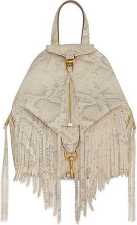 Rebecca Minkoff Convertible Mini Julian Backpack in Natural at Nordstrom Rack