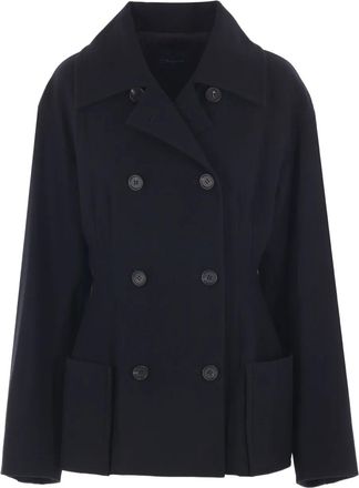 Yohji Yamamoto Giacca doppiopetto - Nero