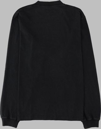Alexander Wang Long-Sleeve Cotton T-Shirt - Black