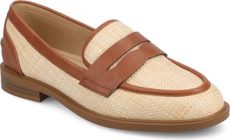 Journee Collection Womens Brooks Wide-Width Penny Loafer