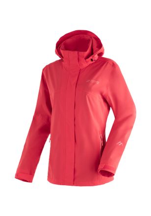 Maier Sports Regenjacke MAIER SPORTS Metor rec W, Damen, Gr. 36, rot (hellrot), 100% Polyester, Jacken Regenjacke, Damen Jacke mit Kapuze, Windjacke wasserdicht at