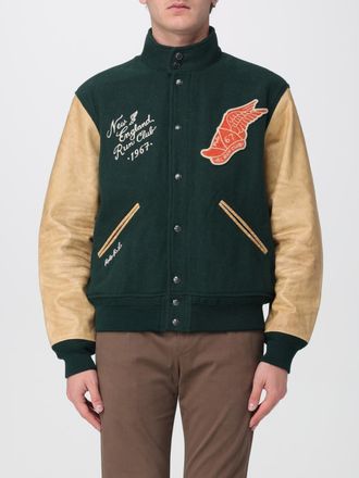 Polo Ralph Lauren Giacca varsity Polo Ralph Lauren in misto lana e pelle