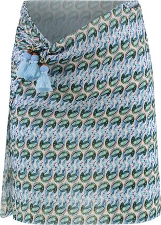 Tory Burch Printed Silk Sarong