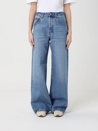 Jacquemus Jeans wide-leg in denim di cotone