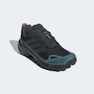 ADIDAS TERREX Wanderschuh ADIDAS TERREX TERREX SKYCHASER AX5 GORE-TEX, Herren, Gr. 42,5, core schwarz, carbon, pure teal, Synthetik, Textil, Schuhe Wanderschuh, was