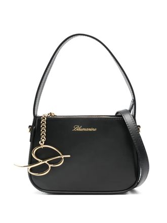 Blumarine Toy shopper met logobedel - Zwart