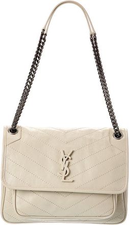 Saint Laurent Niki Medium Leather Shoulder Bag