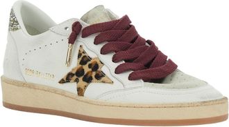 Golden Goose Womens Sneakers Ballstar White Leather Trainers