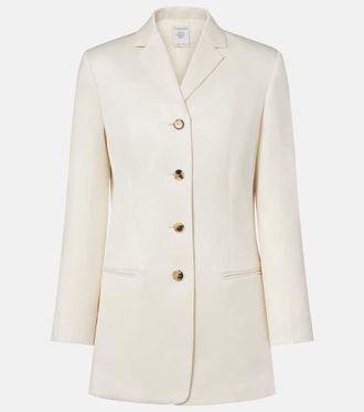 Calvin Klein Adrian wool and silk blazer