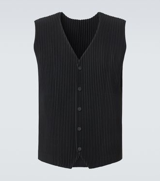Homme Pliss&eacute; Issey Miyake Homme Pliss&eacute; Issey Miyake Basics pleated vest