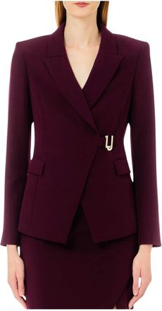 Liu Jo Donna, Giacche, Viola, XL, new